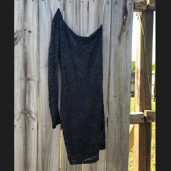 Black Mini Dress - Picture 1 of 3